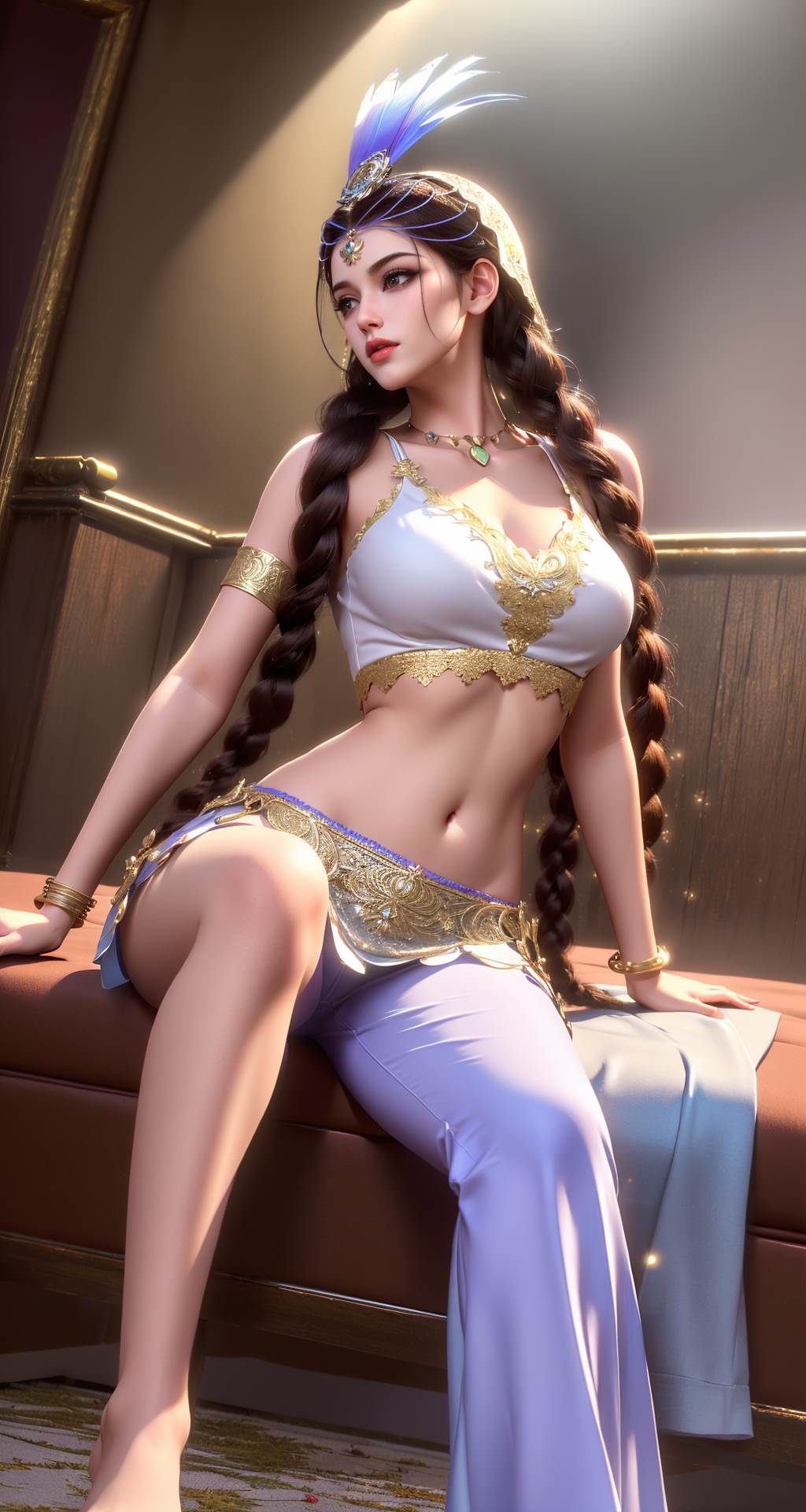 图片[34]-AI绘画 733 三十六骑-胡姬[41P] – 速更版-美库