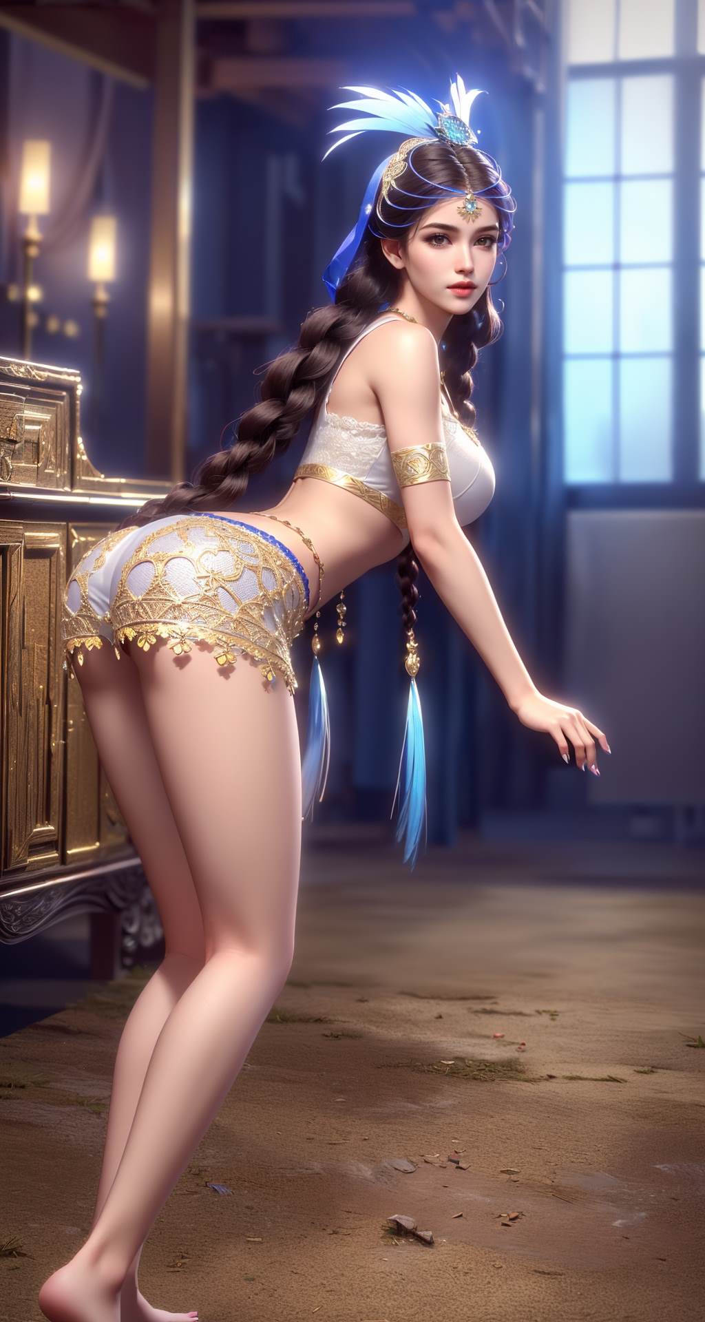 图片[42]-AI绘画 733 三十六骑-胡姬[41P] – 速更版-美库