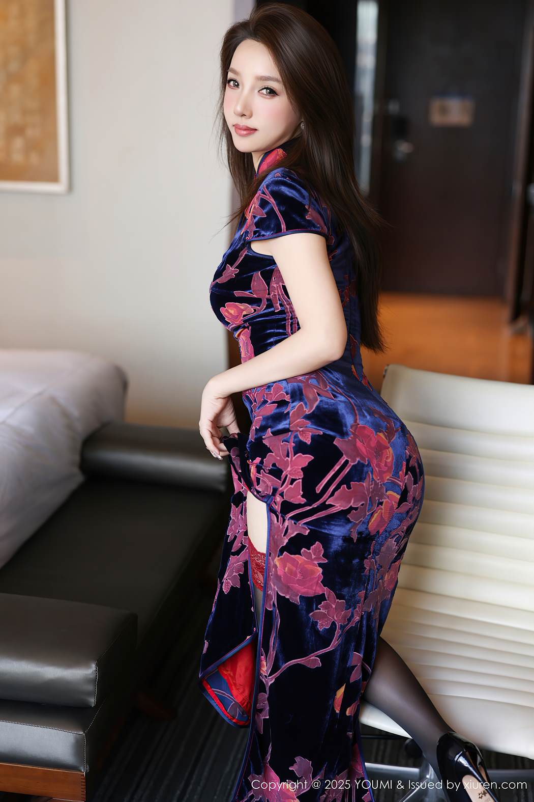 图片[46]-[YouMi尤蜜荟]2025.08.14 VOL.1158 桃桃·夭夭twins[49P] – 速更版-美库