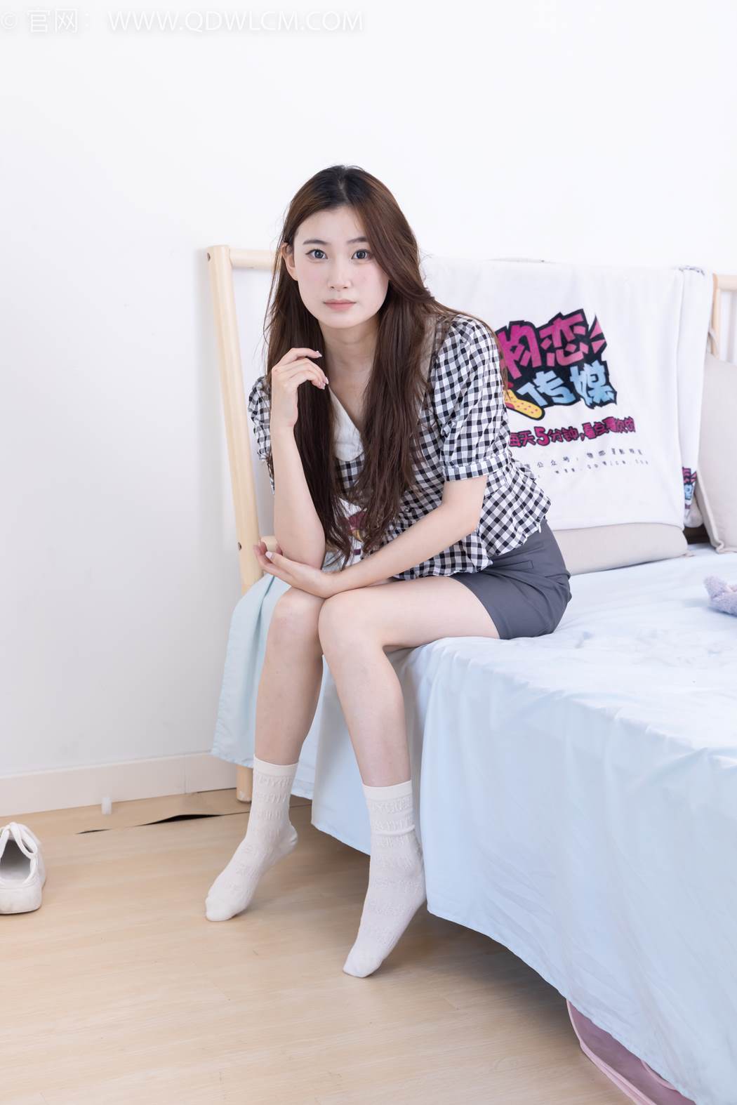 图片[43]-物恋传媒 NO.2422 贝壳-帆布鞋、白棉袜、裸足[150P] – 速更版-美库