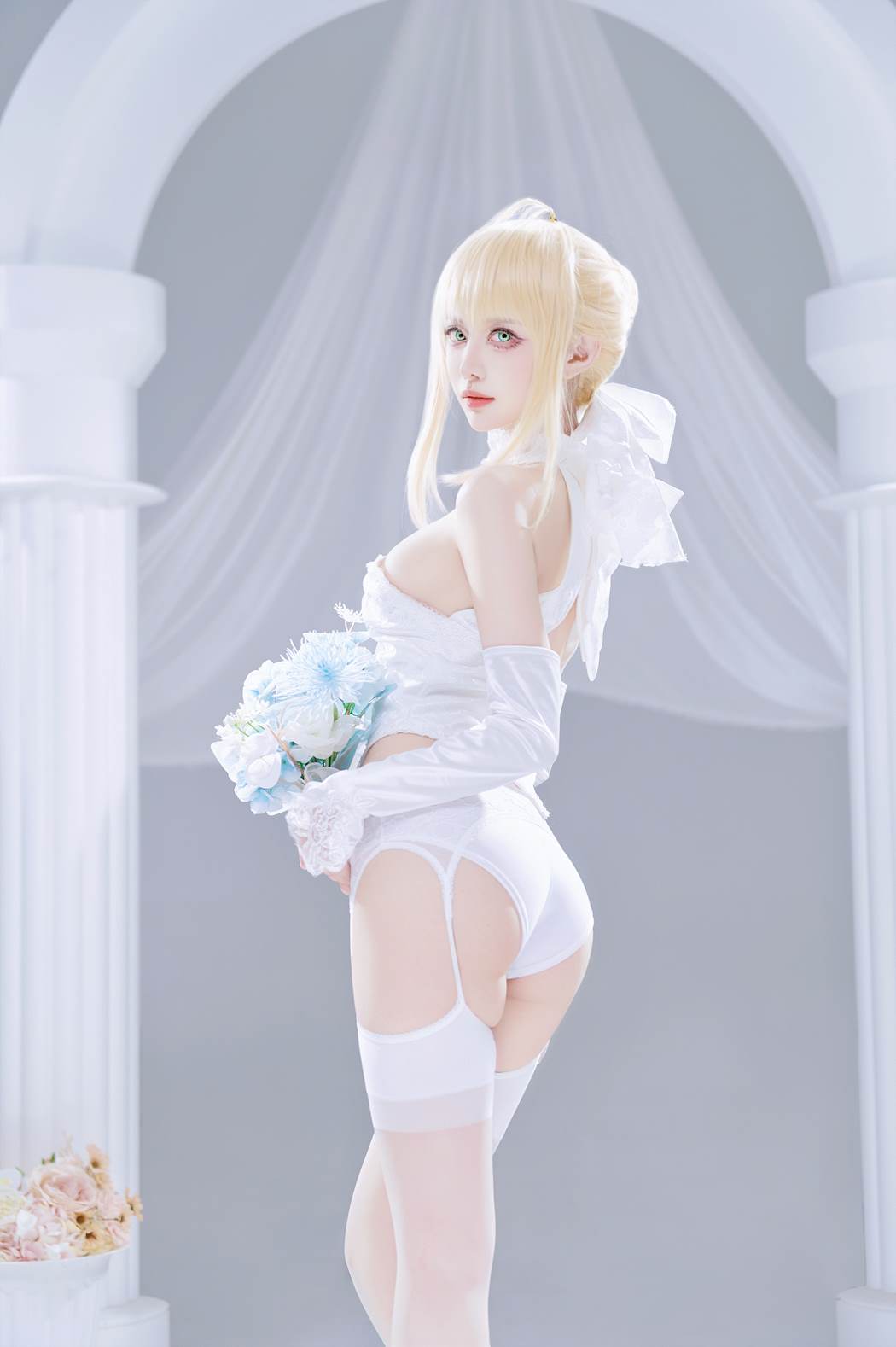 图片[10]-Shika小鹿鹿  FGO Saber花嫁[22P] – 速更版-美库