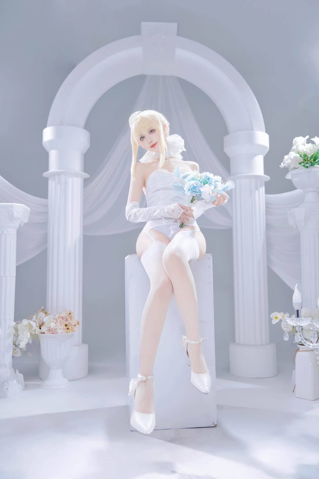 图片[15]-Shika小鹿鹿  FGO Saber花嫁[22P] – 速更版-美库