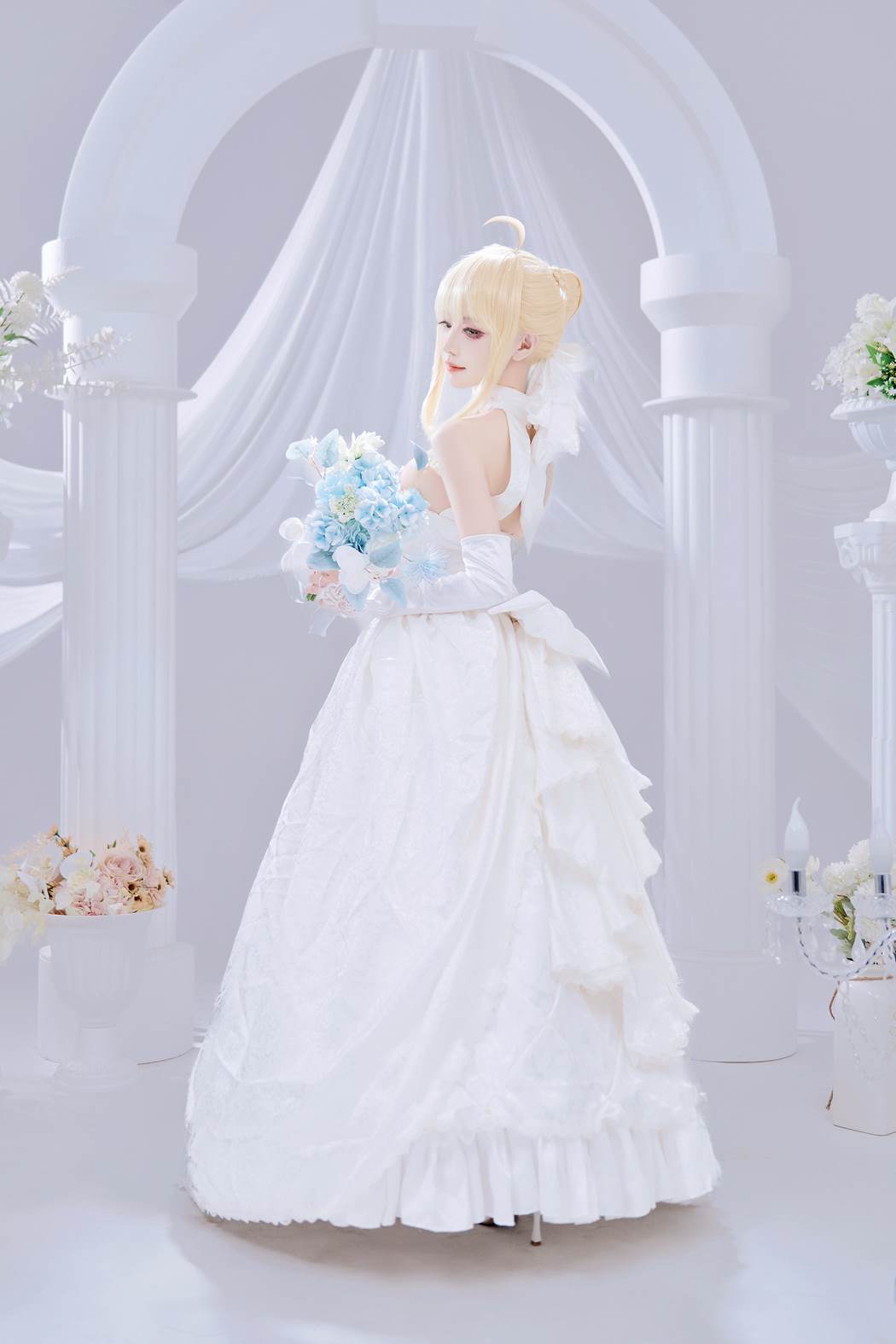 图片[16]-Shika小鹿鹿  FGO Saber花嫁[22P] – 速更版-美库