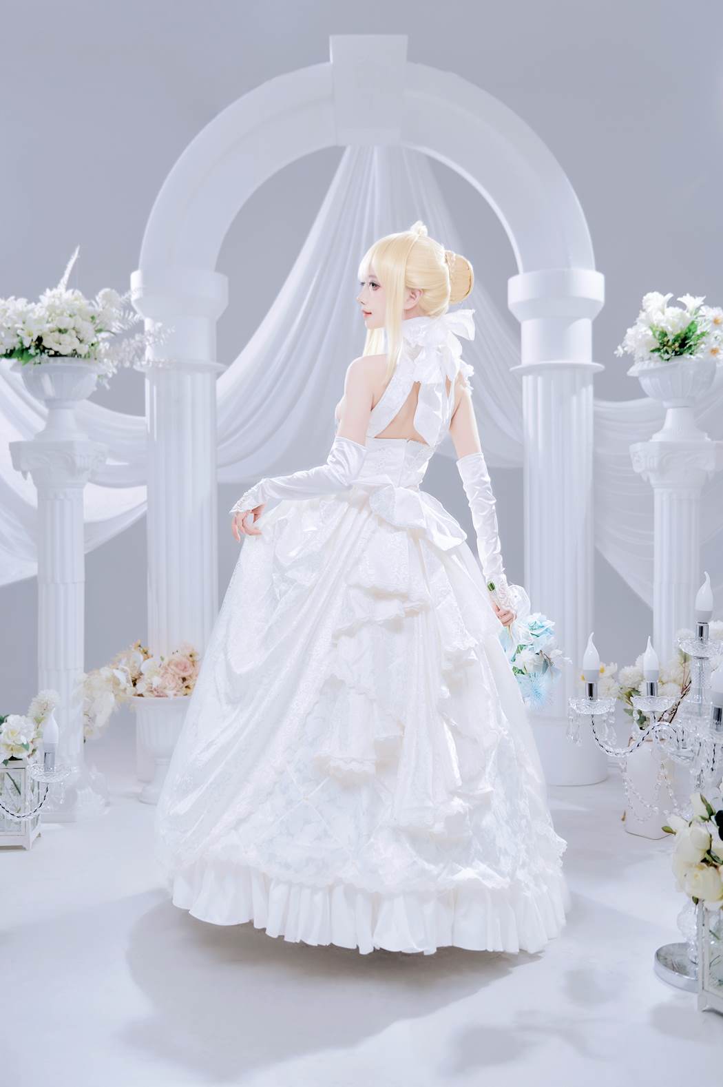 图片[17]-Shika小鹿鹿  FGO Saber花嫁[22P] – 速更版-美库