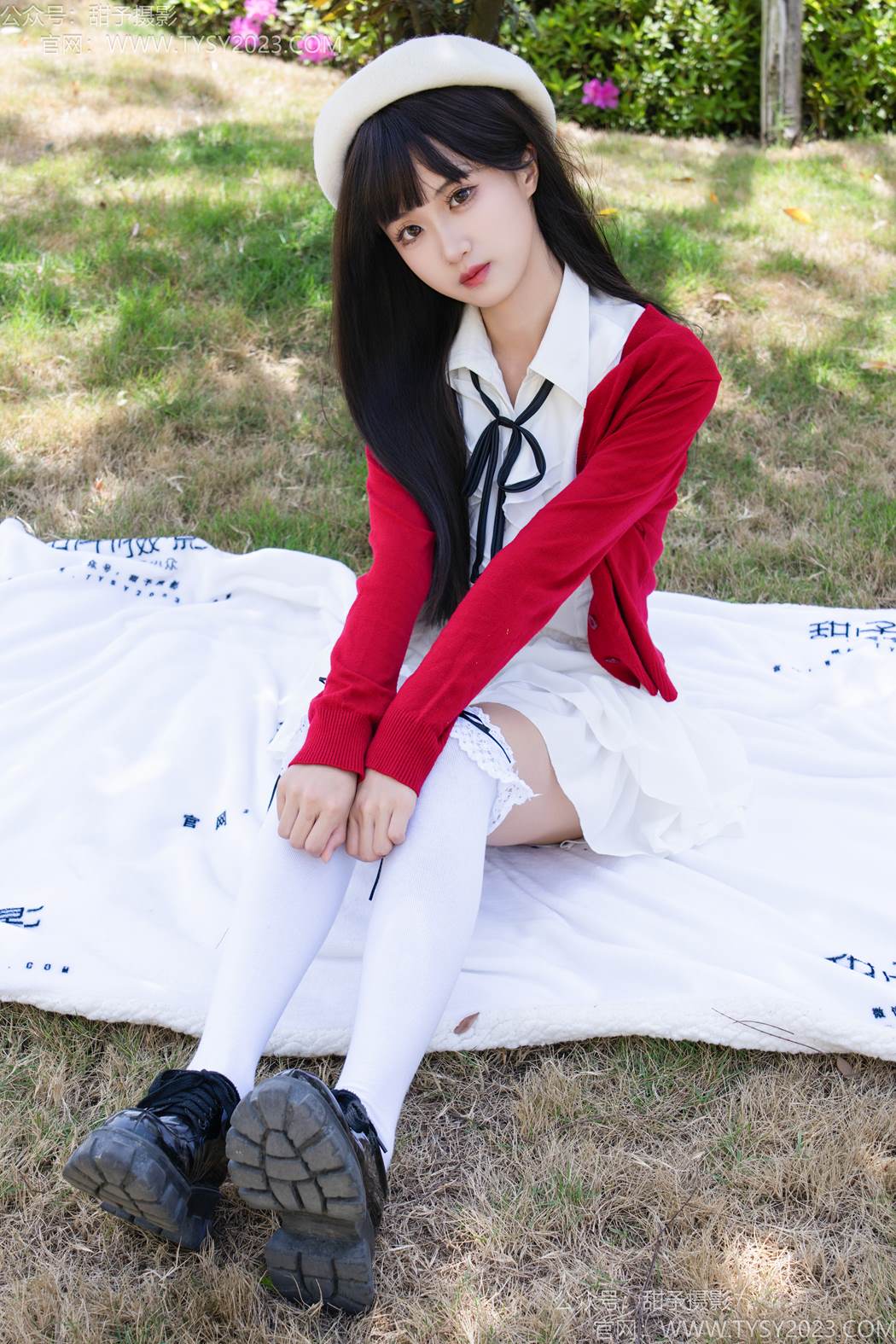 图片[10]-甜予摄影 NO.197 小甜桃-皮鞋、大腿袜、裸足[111P] – 速更版-美库