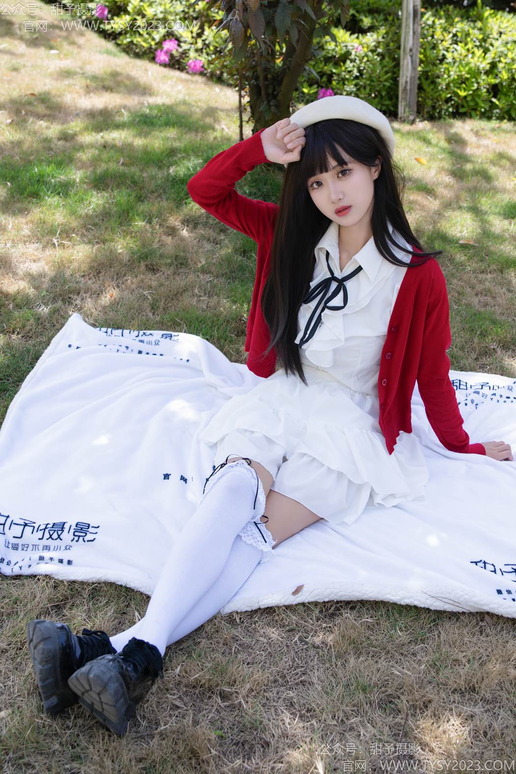 图片[14]-甜予摄影 NO.197 小甜桃-皮鞋、大腿袜、裸足[111P] – 速更版-美库