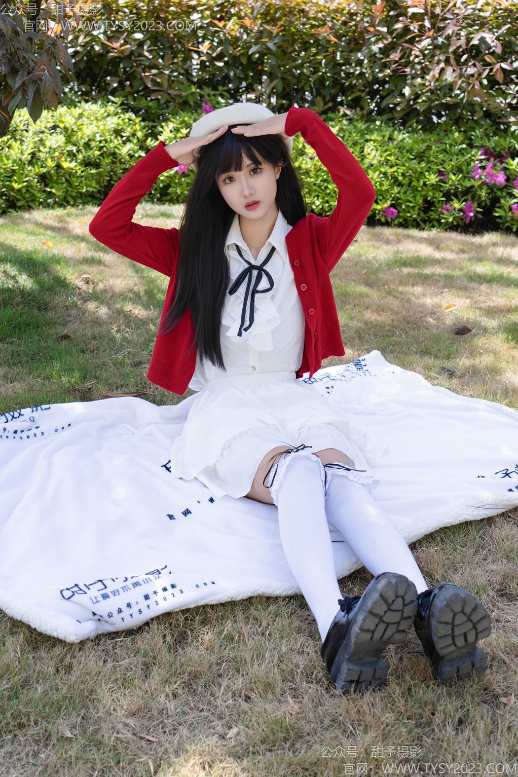 图片[110]-甜予摄影 NO.197 小甜桃-皮鞋、大腿袜、裸足[111P] – 速更版-美库