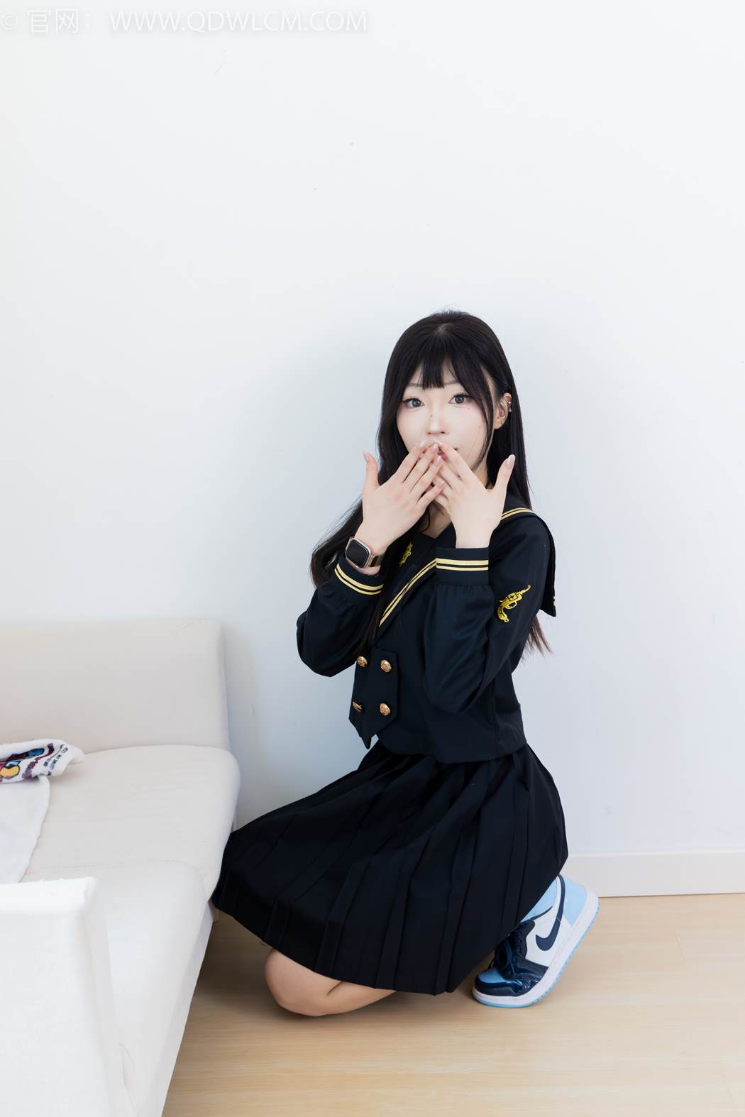 图片[84]-物恋传媒 NO.2423 嘟嘟-JK制服、板鞋、白色蕾丝船袜、裸足[126P] – 速更版-美库