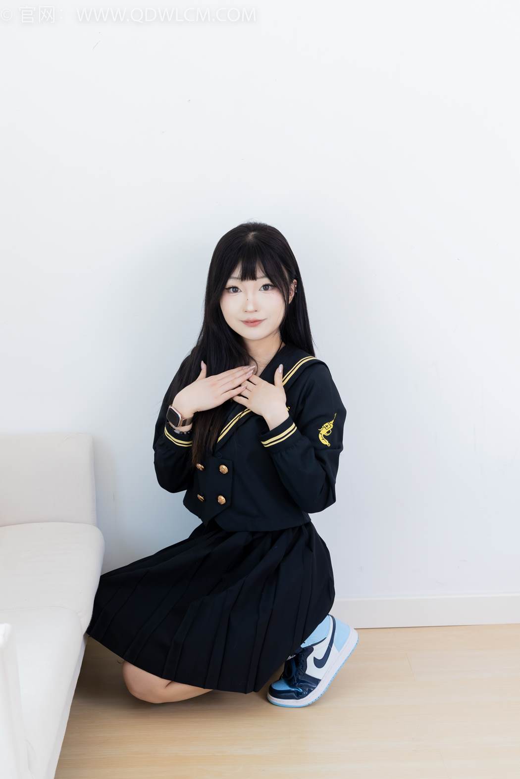 图片[86]-物恋传媒 NO.2423 嘟嘟-JK制服、板鞋、白色蕾丝船袜、裸足[126P] – 速更版-美库