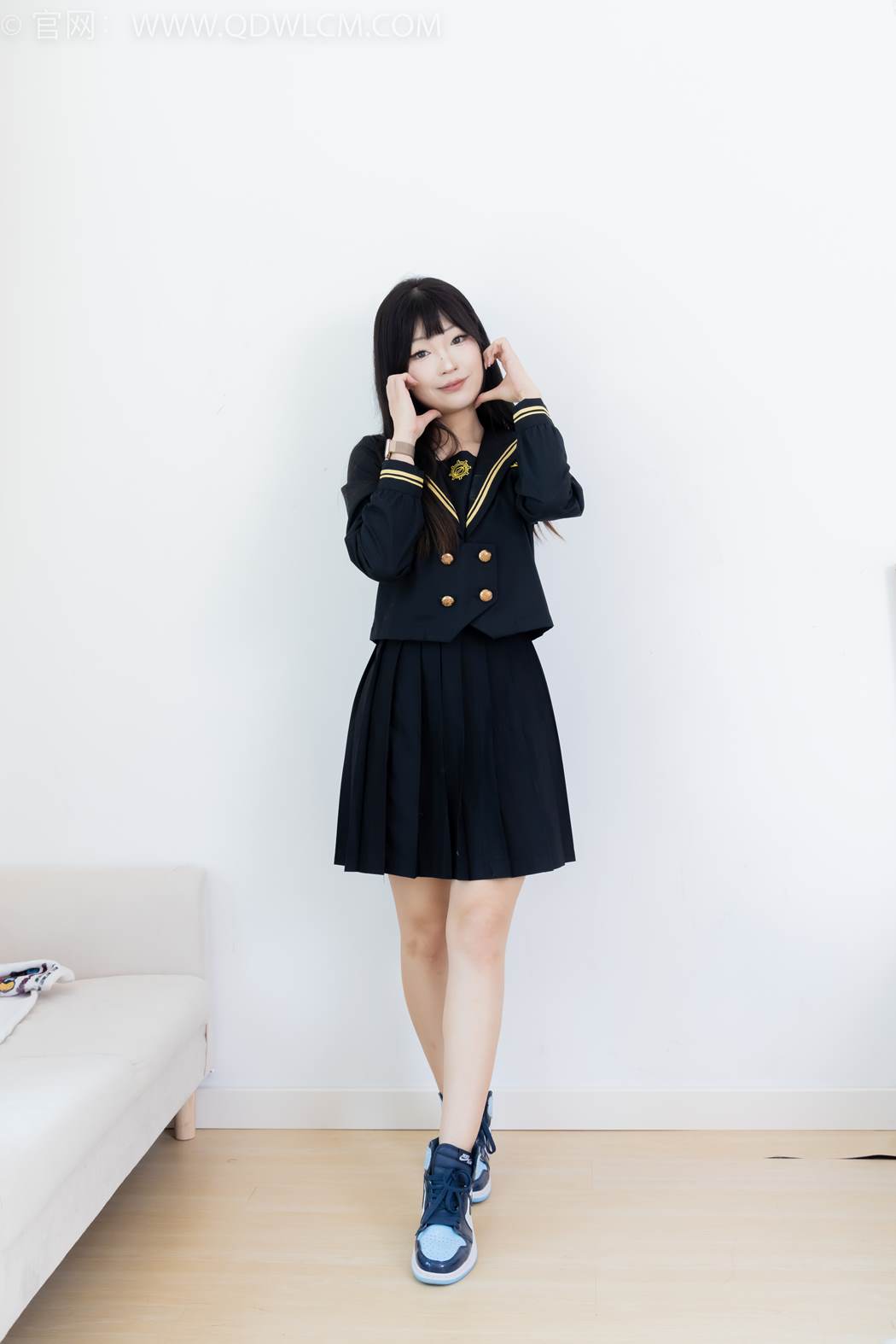 图片[104]-物恋传媒 NO.2423 嘟嘟-JK制服、板鞋、白色蕾丝船袜、裸足[126P] – 速更版-美库