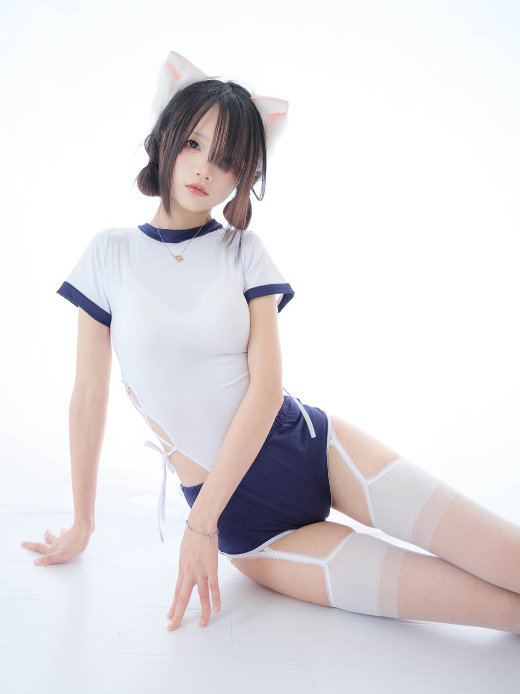 图片[13]-五更百鬼  – 舰长 体操服 猫耳[25P] – 速更版-美库