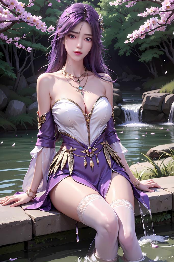 图片[22]-AI绘画 736 完美-云曦[21P] – 速更版-美库