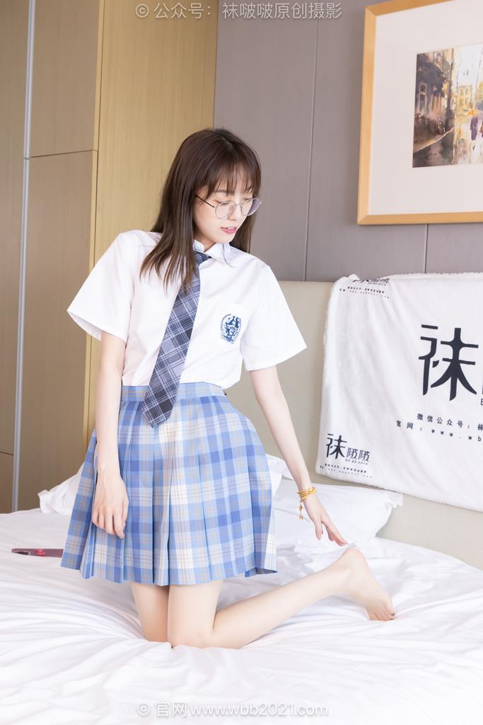 图片[55]-[BoBoSocks袜啵啵]NO.586 稚予-JK制服、板鞋、高跟鞋、薄肉丝、薄黑丝[140P] – 速更版-美库