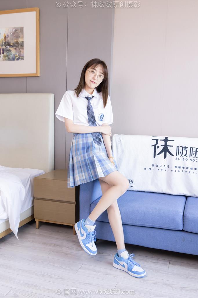 图片[132]-[BoBoSocks袜啵啵]NO.586 稚予-JK制服、板鞋、高跟鞋、薄肉丝、薄黑丝[140P] – 速更版-美库