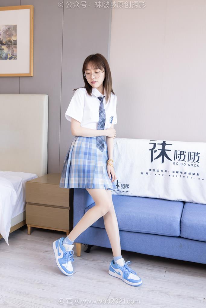 图片[133]-[BoBoSocks袜啵啵]NO.586 稚予-JK制服、板鞋、高跟鞋、薄肉丝、薄黑丝[140P] – 速更版-美库