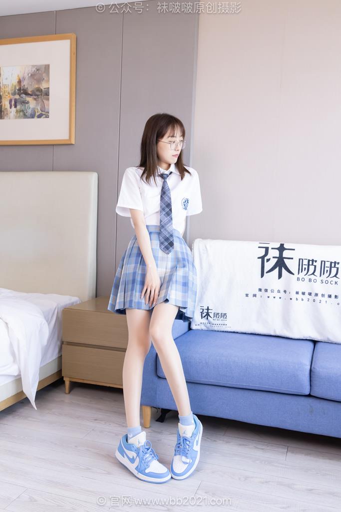 图片[134]-[BoBoSocks袜啵啵]NO.586 稚予-JK制服、板鞋、高跟鞋、薄肉丝、薄黑丝[140P] – 速更版-美库