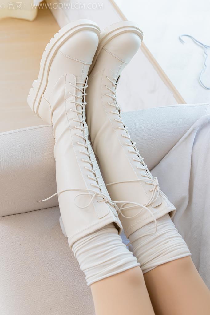 图片[11]-物恋传媒 NO.2425 橙子-长靴、白色过膝棉袜、厚肉丝[160P] – 速更版-美库