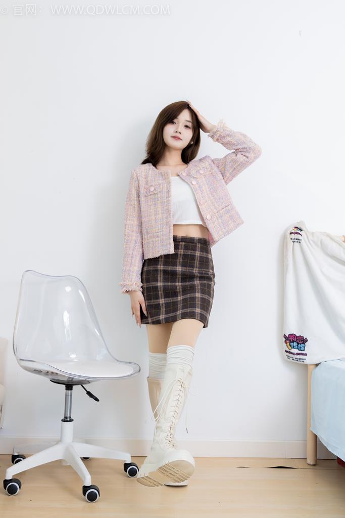 图片[154]-物恋传媒 NO.2425 橙子-长靴、白色过膝棉袜、厚肉丝[160P] – 速更版-美库