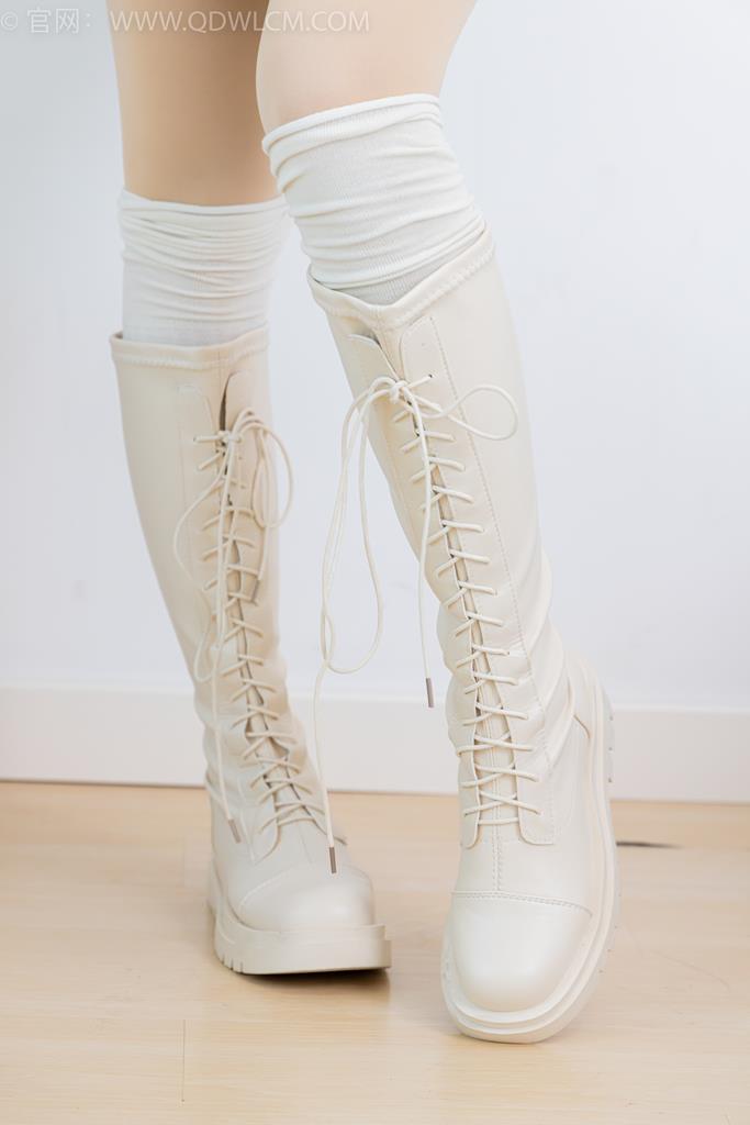 图片[160]-物恋传媒 NO.2425 橙子-长靴、白色过膝棉袜、厚肉丝[160P] – 速更版-美库