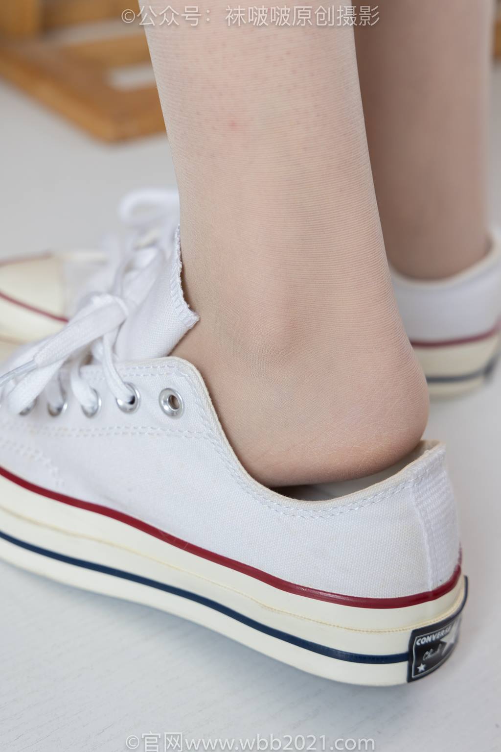图片[11]-[BoBoSocks袜啵啵]NO.587 香菜-匡威帆布鞋、薄肉丝[139P] – 速更版-美库