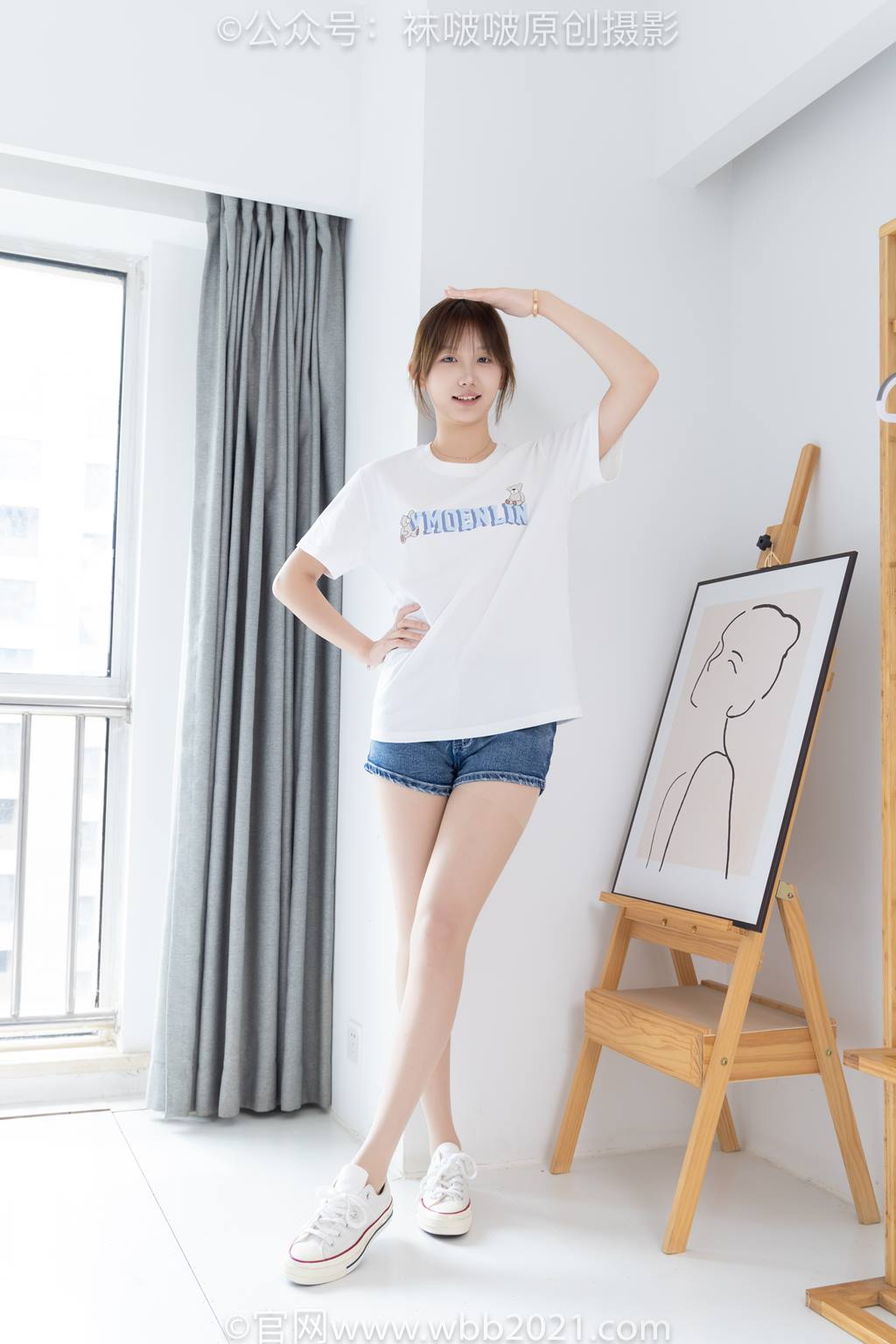 图片[15]-[BoBoSocks袜啵啵]NO.587 香菜-匡威帆布鞋、薄肉丝[139P] – 速更版-美库