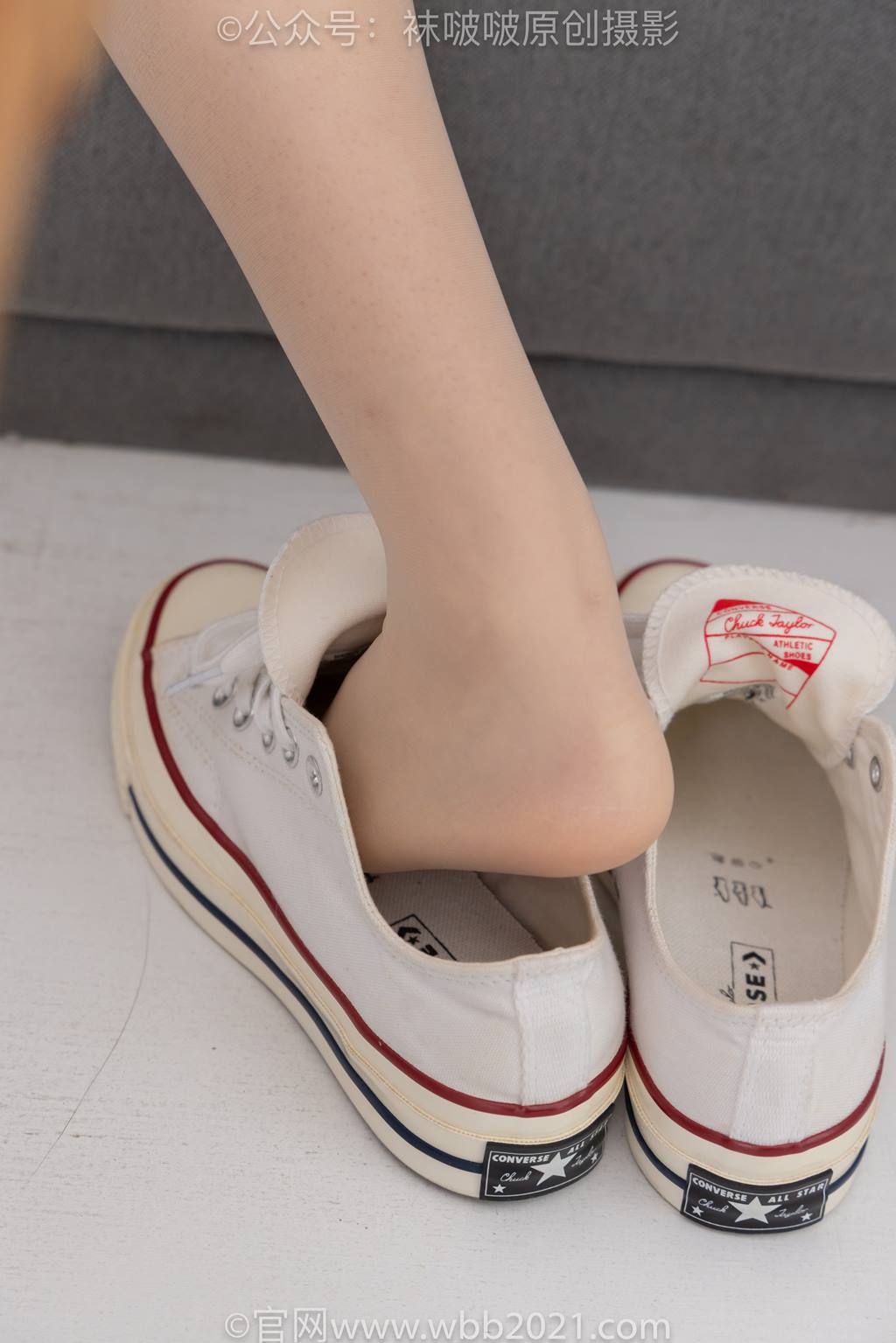 图片[23]-[BoBoSocks袜啵啵]NO.587 香菜-匡威帆布鞋、薄肉丝[139P] – 速更版-美库