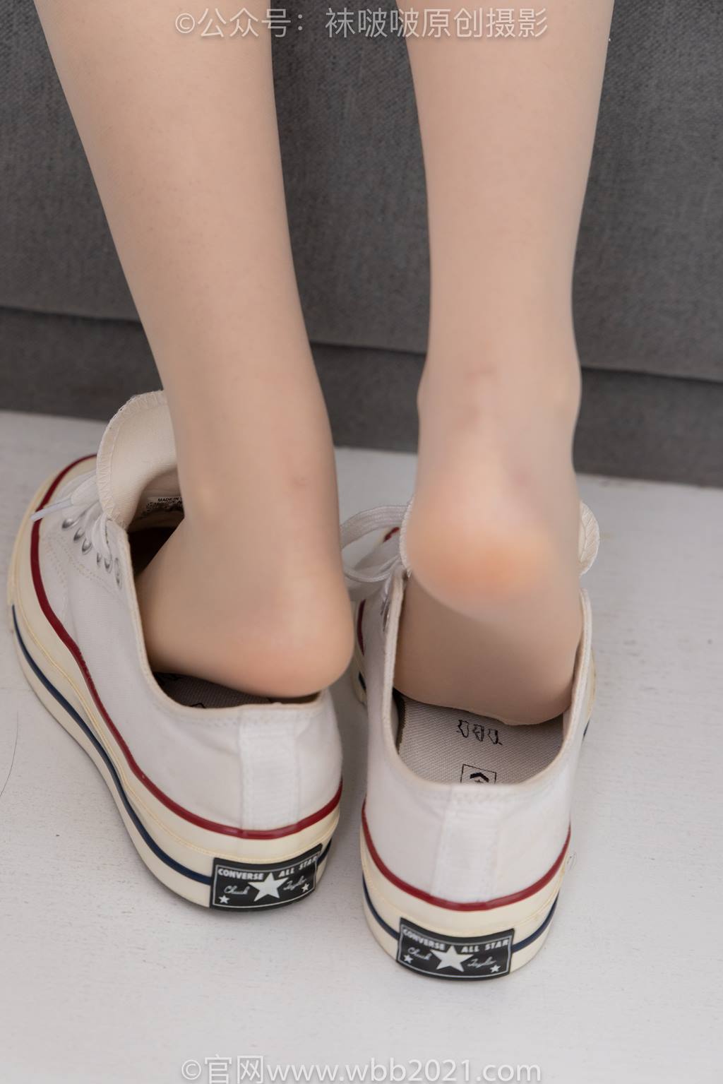 图片[34]-[BoBoSocks袜啵啵]NO.587 香菜-匡威帆布鞋、薄肉丝[139P] – 速更版-美库