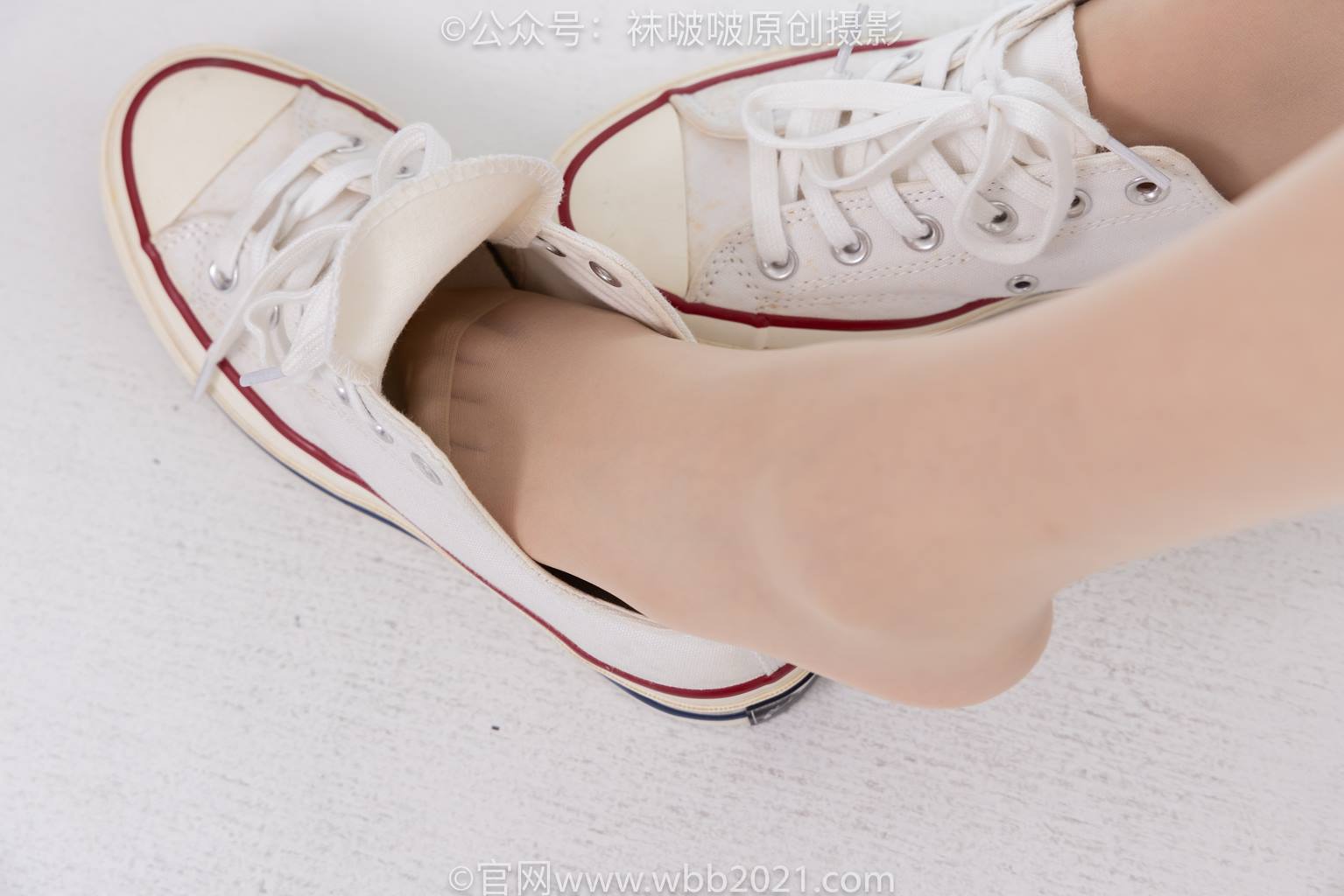 图片[35]-[BoBoSocks袜啵啵]NO.587 香菜-匡威帆布鞋、薄肉丝[139P] – 速更版-美库