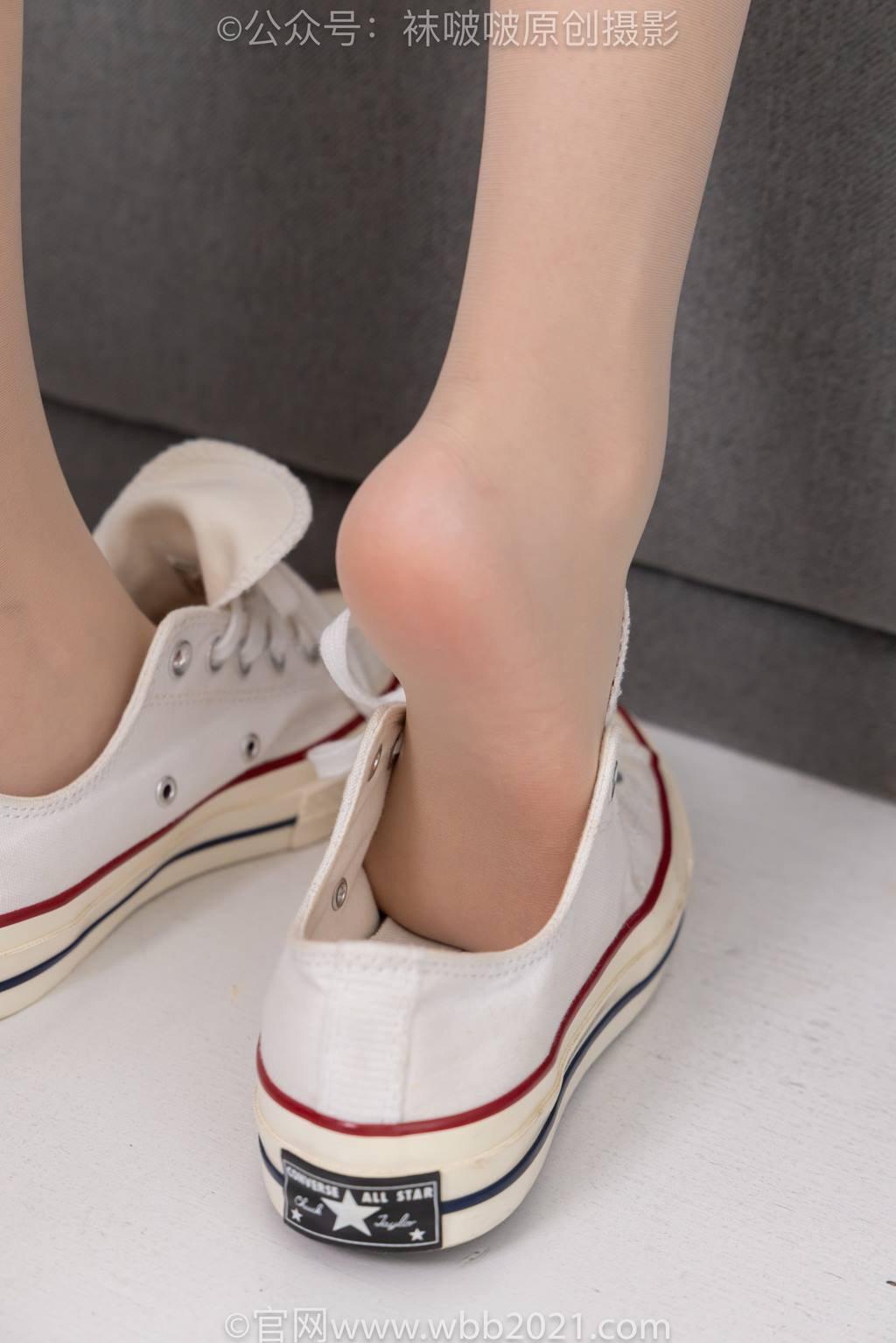 图片[36]-[BoBoSocks袜啵啵]NO.587 香菜-匡威帆布鞋、薄肉丝[139P] – 速更版-美库