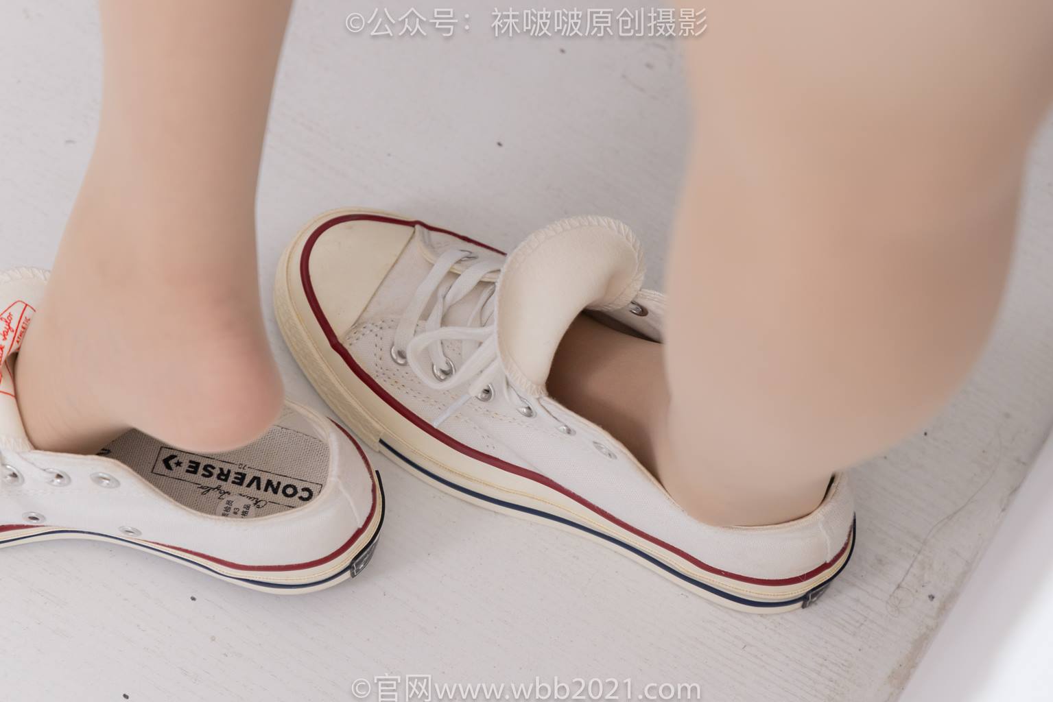 图片[52]-[BoBoSocks袜啵啵]NO.587 香菜-匡威帆布鞋、薄肉丝[139P] – 速更版-美库