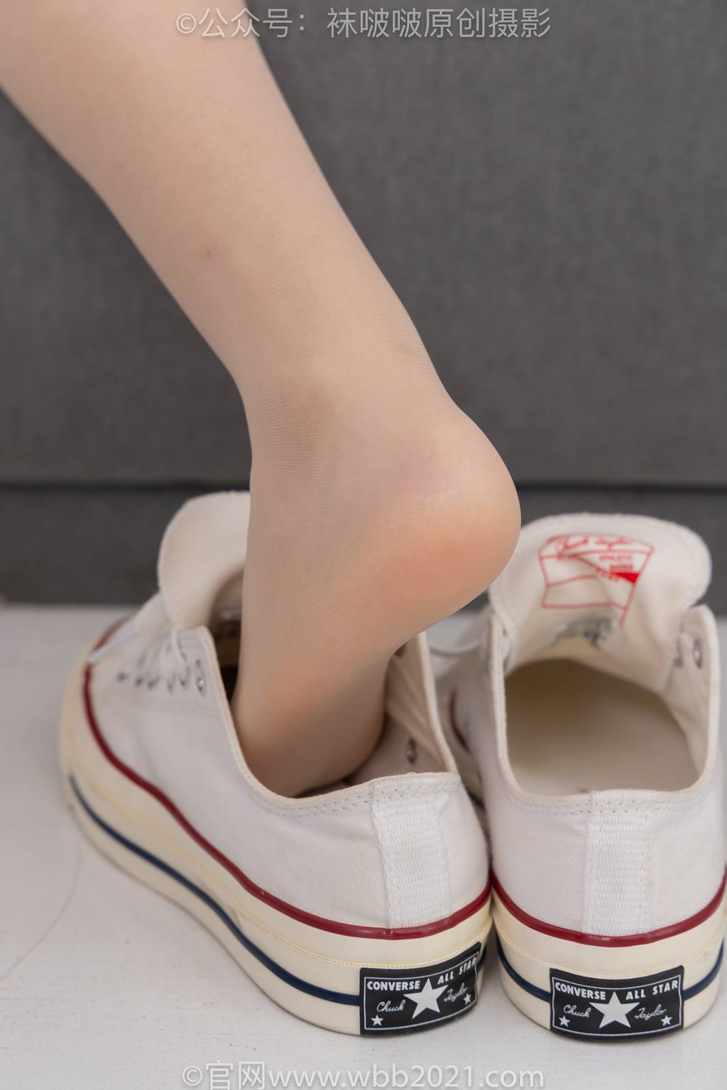 图片[53]-[BoBoSocks袜啵啵]NO.587 香菜-匡威帆布鞋、薄肉丝[139P] – 速更版-美库