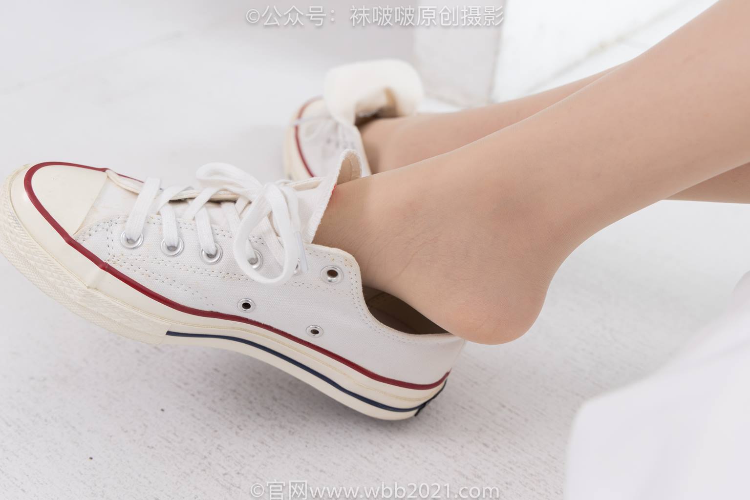 图片[63]-[BoBoSocks袜啵啵]NO.587 香菜-匡威帆布鞋、薄肉丝[139P] – 速更版-美库