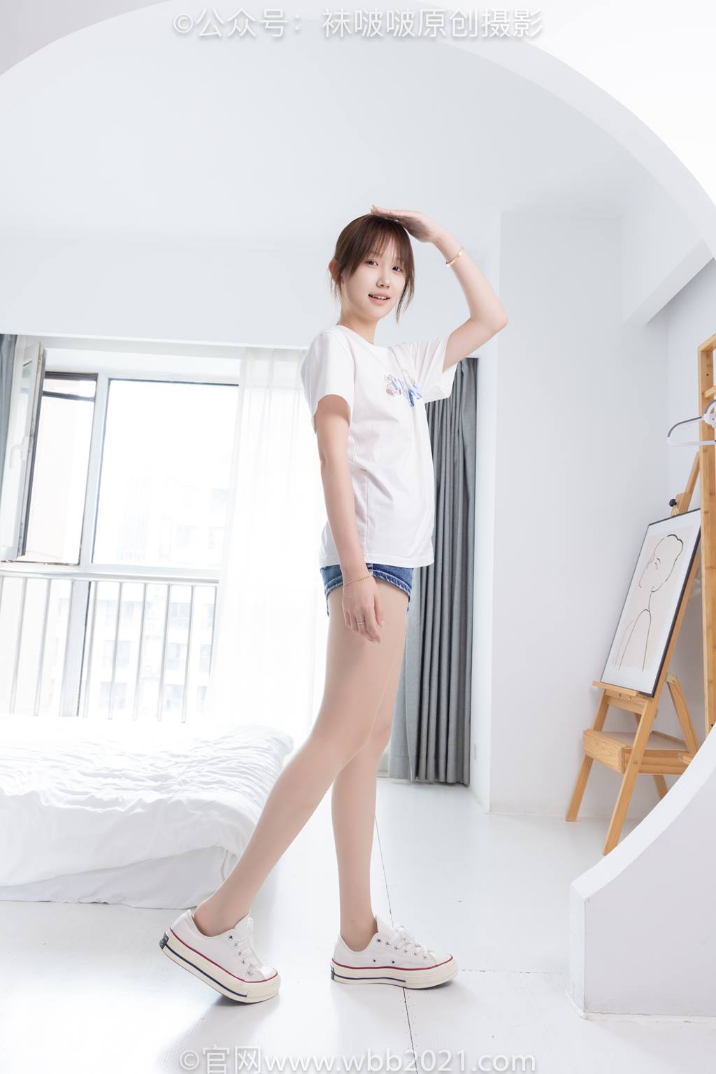 图片[75]-[BoBoSocks袜啵啵]NO.587 香菜-匡威帆布鞋、薄肉丝[139P] – 速更版-美库