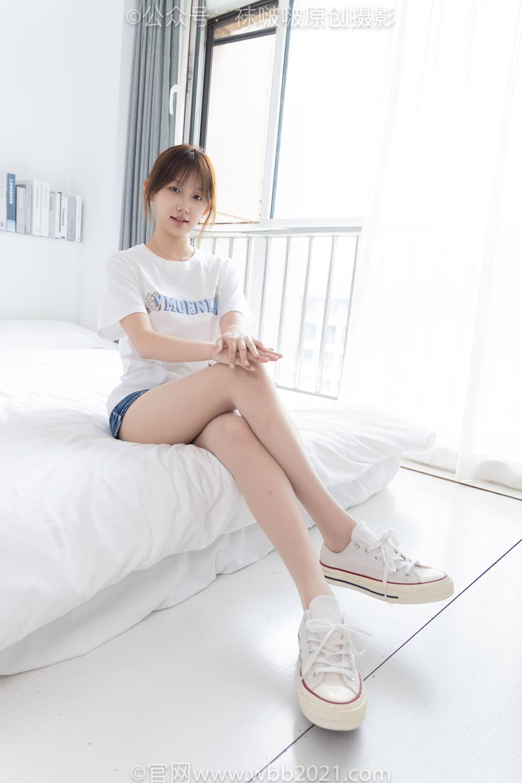 图片[76]-[BoBoSocks袜啵啵]NO.587 香菜-匡威帆布鞋、薄肉丝[139P] – 速更版-美库