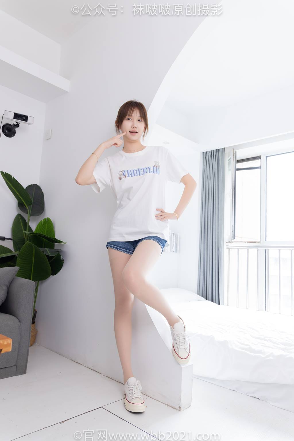 图片[82]-[BoBoSocks袜啵啵]NO.587 香菜-匡威帆布鞋、薄肉丝[139P] – 速更版-美库