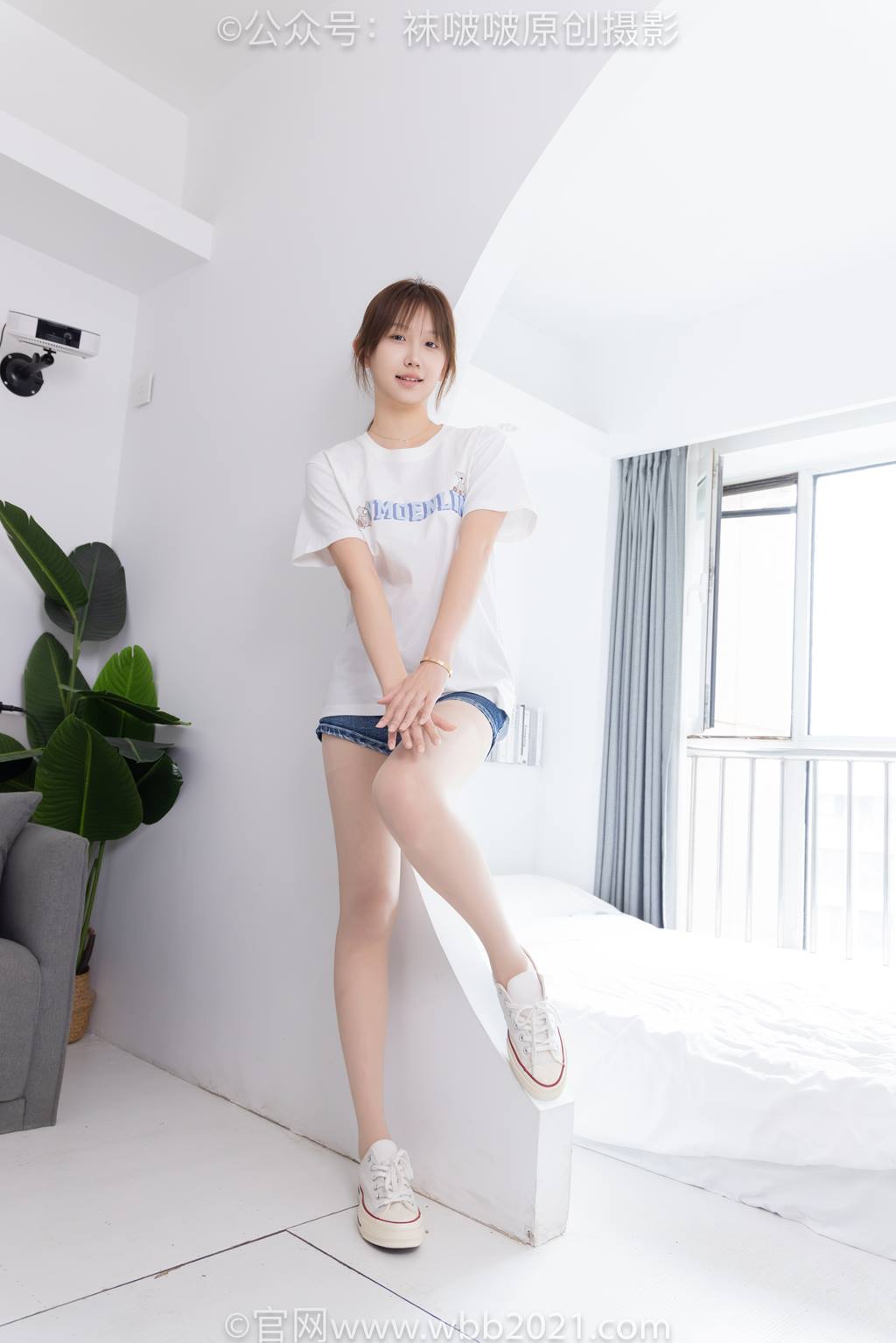 图片[89]-[BoBoSocks袜啵啵]NO.587 香菜-匡威帆布鞋、薄肉丝[139P] – 速更版-美库