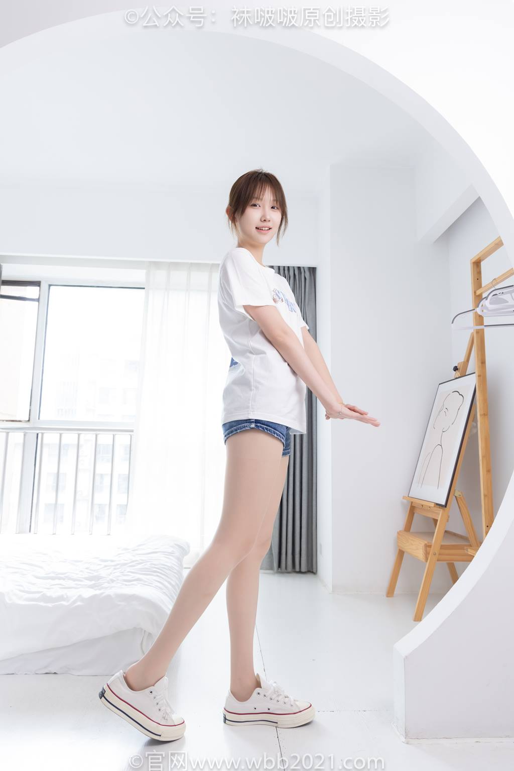 图片[92]-[BoBoSocks袜啵啵]NO.587 香菜-匡威帆布鞋、薄肉丝[139P] – 速更版-美库