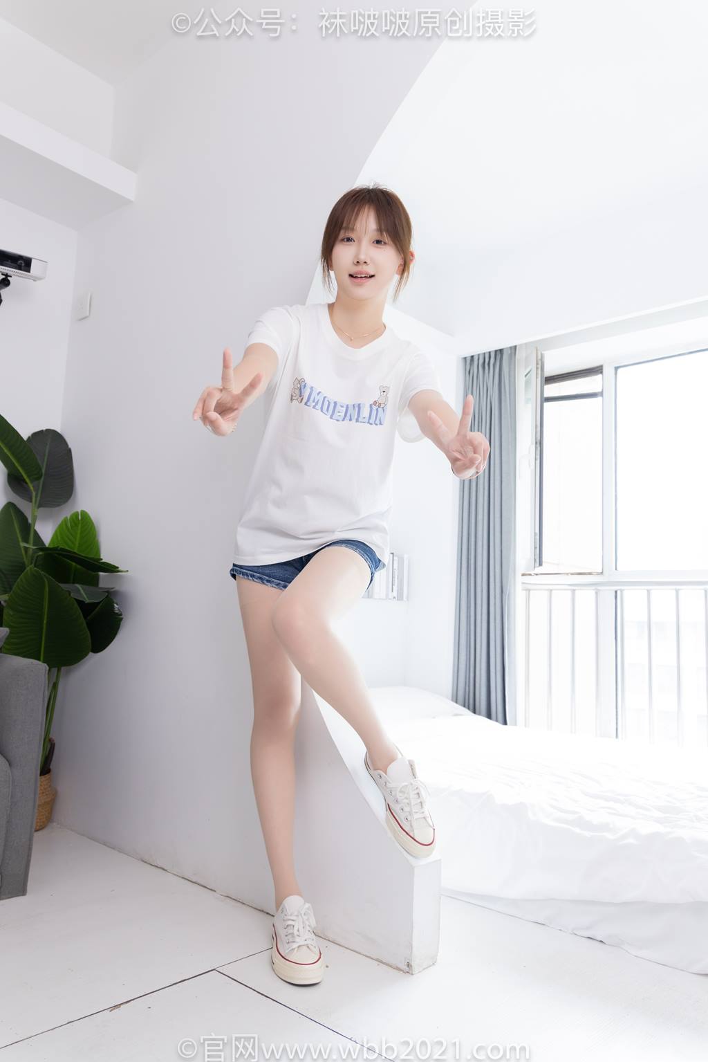 图片[93]-[BoBoSocks袜啵啵]NO.587 香菜-匡威帆布鞋、薄肉丝[139P] – 速更版-美库