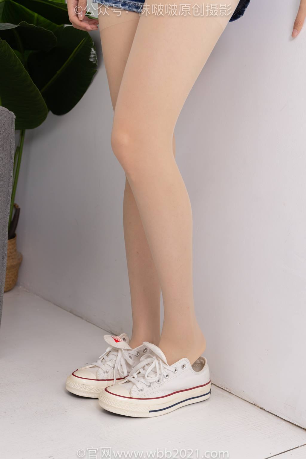 图片[98]-[BoBoSocks袜啵啵]NO.587 香菜-匡威帆布鞋、薄肉丝[139P] – 速更版-美库