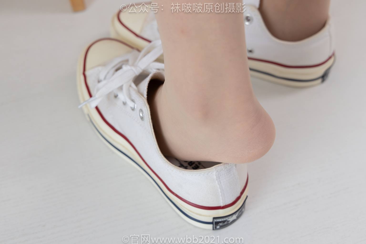 图片[123]-[BoBoSocks袜啵啵]NO.587 香菜-匡威帆布鞋、薄肉丝[139P] – 速更版-美库
