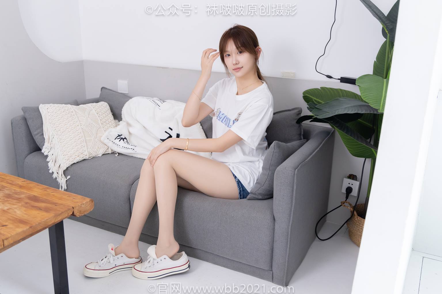 图片[133]-[BoBoSocks袜啵啵]NO.587 香菜-匡威帆布鞋、薄肉丝[139P] – 速更版-美库