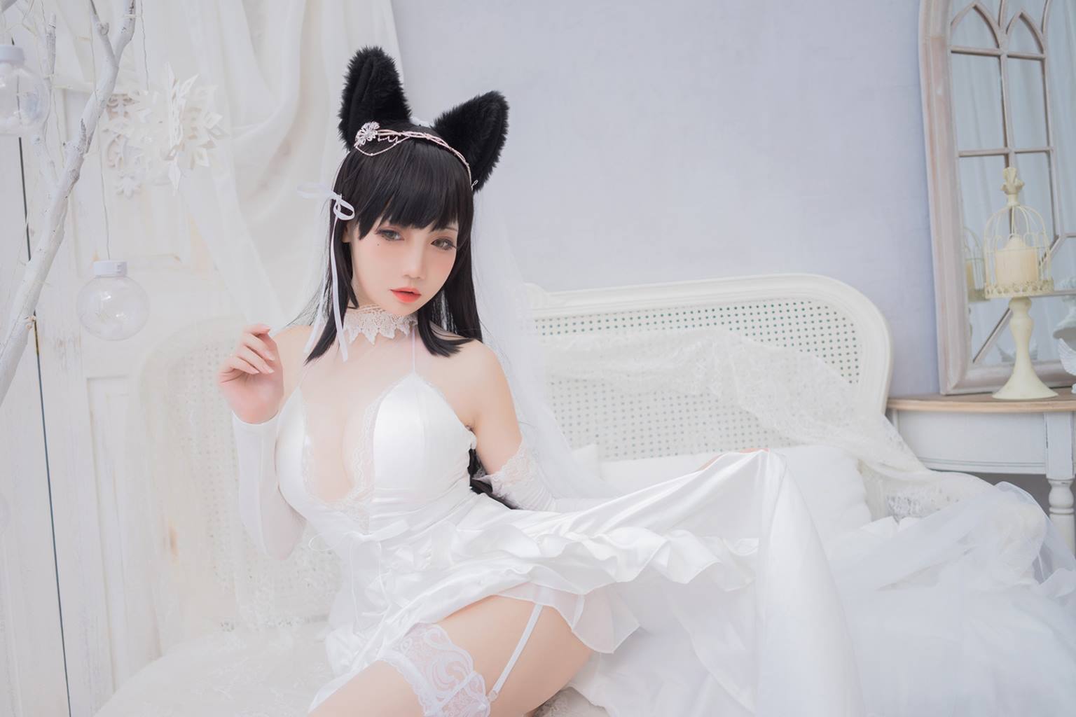 图片[11]-焖焖碳  爱宕花嫁[12P] – 速更版-美库