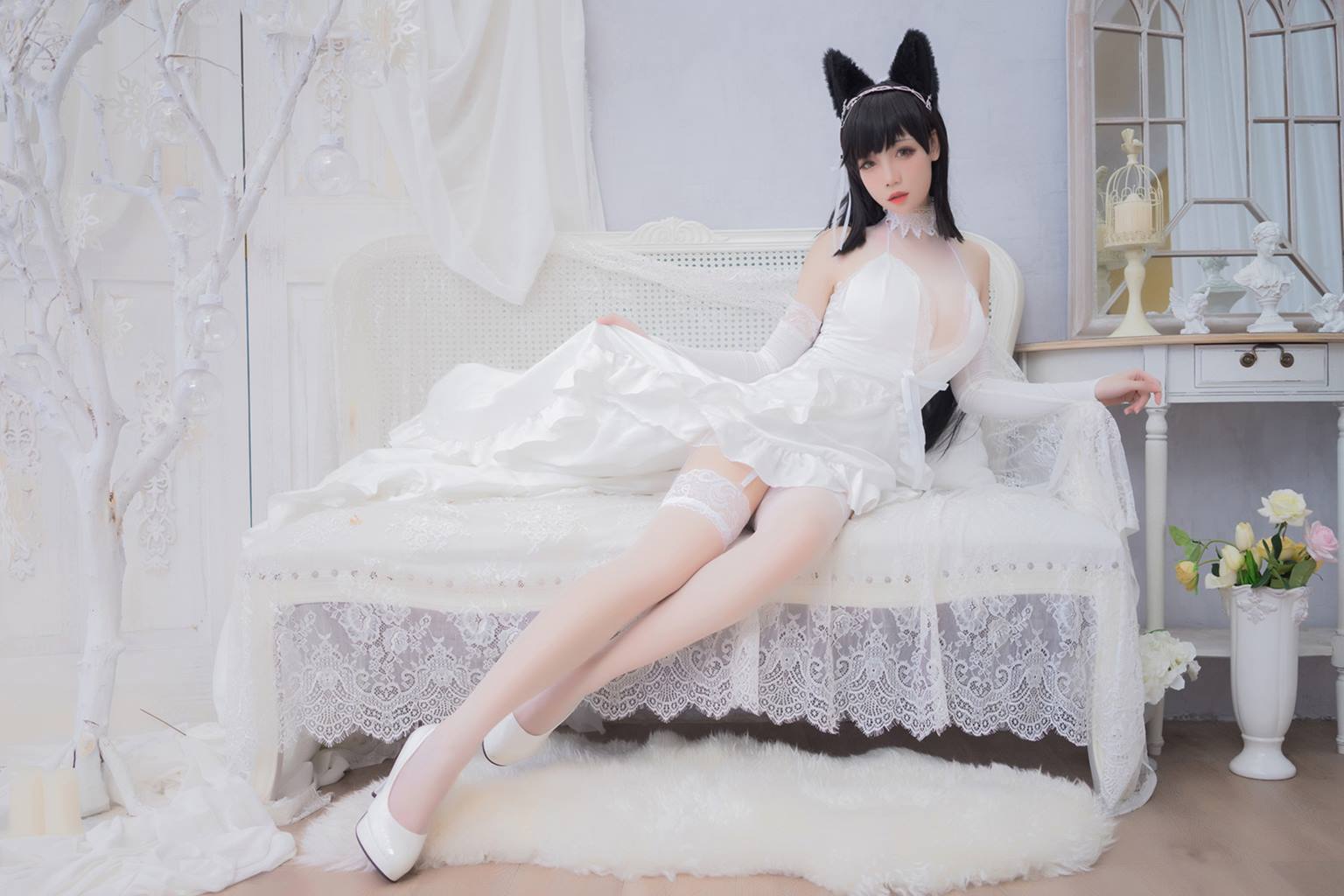 图片[12]-焖焖碳  爱宕花嫁[12P] – 速更版-美库