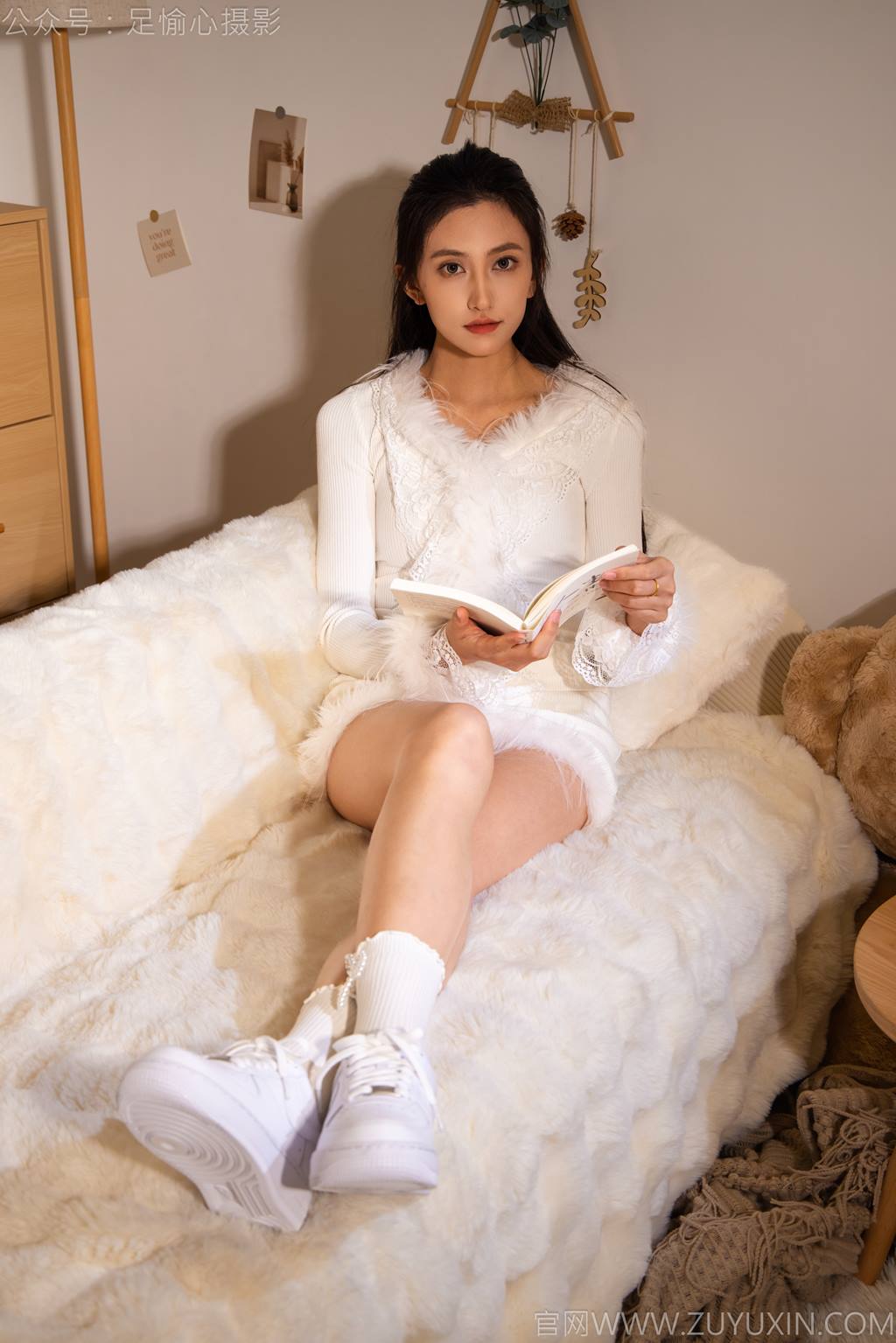 图片[40]-足愉心 NO.029 可乐（搭配：白色上衣、短裙、运动鞋、白色棉袜）[110P] – 速更版-美库
