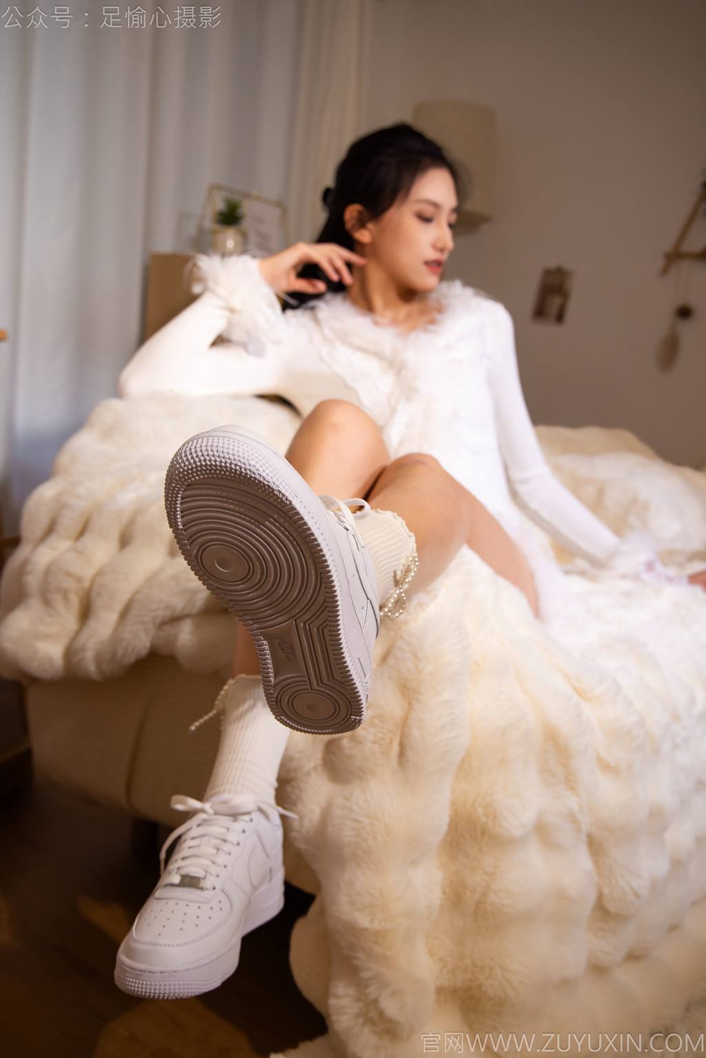 图片[67]-足愉心 NO.029 可乐（搭配：白色上衣、短裙、运动鞋、白色棉袜）[110P] – 速更版-美库