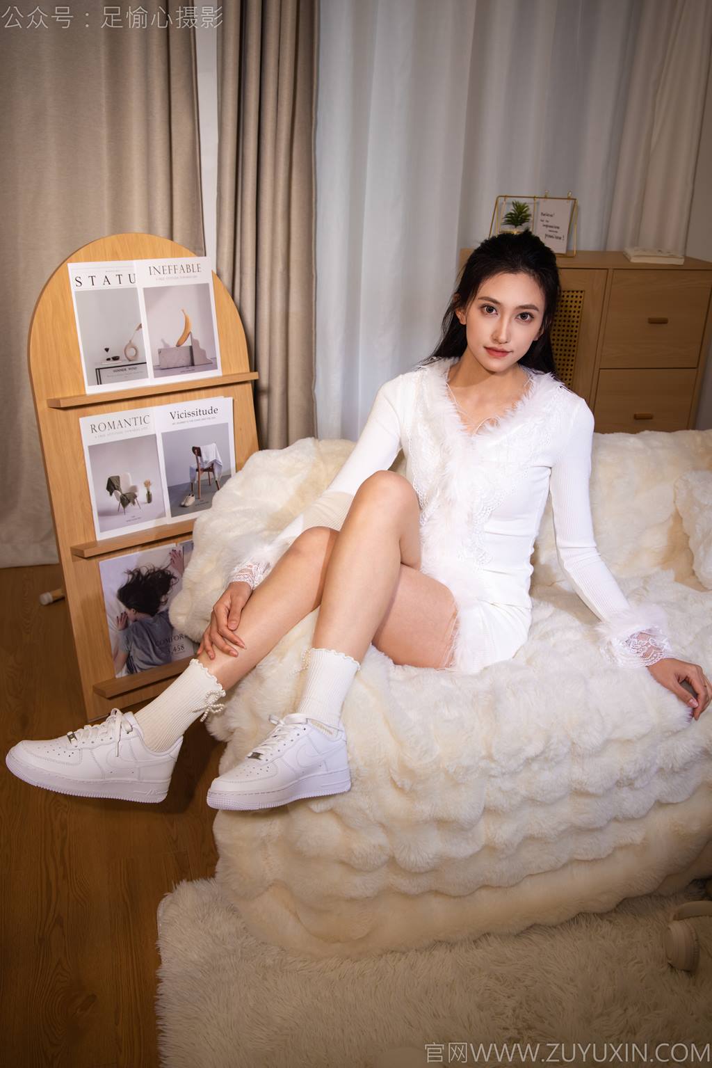 图片[102]-足愉心 NO.029 可乐（搭配：白色上衣、短裙、运动鞋、白色棉袜）[110P] – 速更版-美库