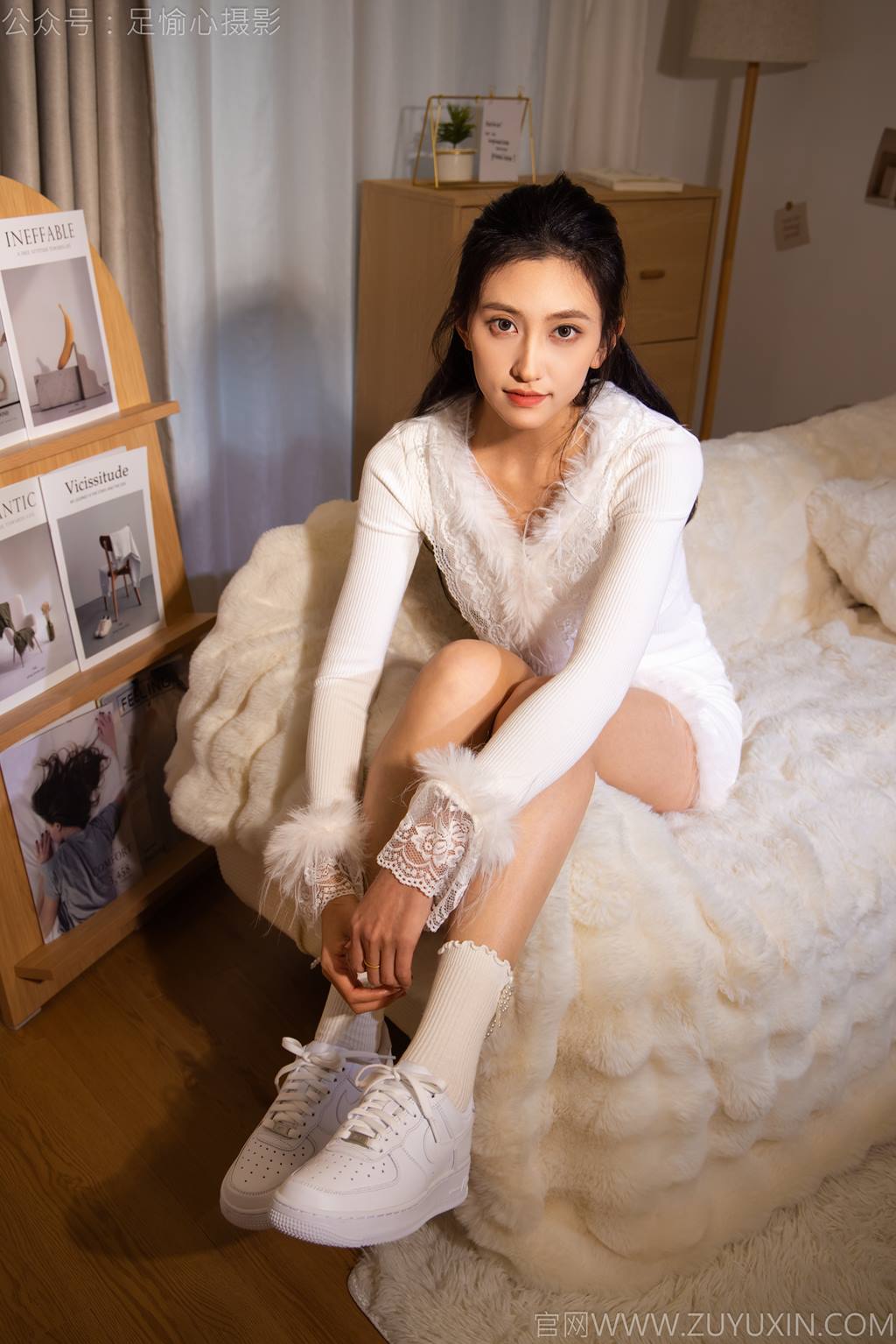 图片[103]-足愉心 NO.029 可乐（搭配：白色上衣、短裙、运动鞋、白色棉袜）[110P] – 速更版-美库