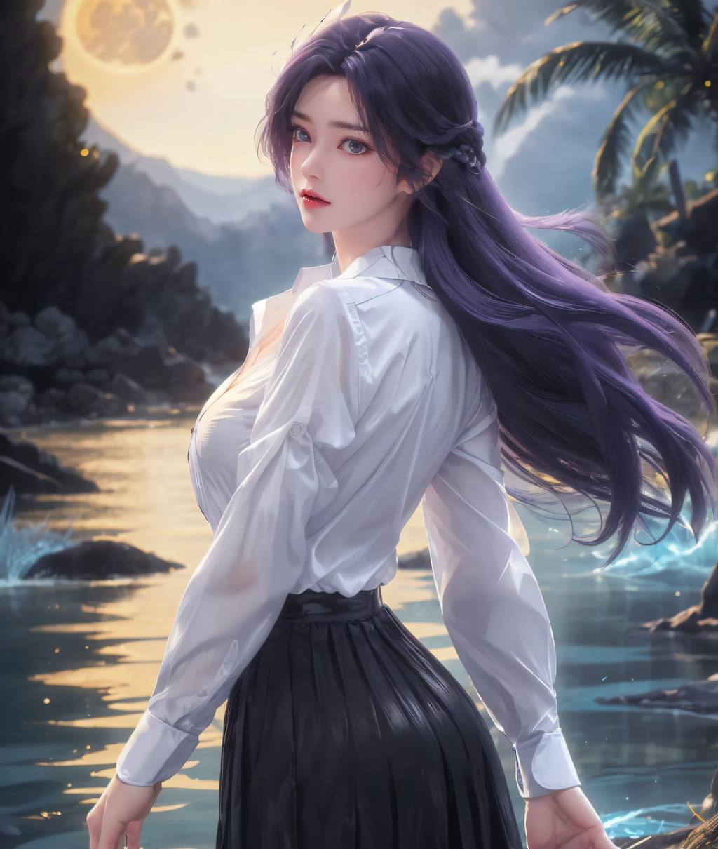 图片[100]-AI绘画 739 完美-云曦[109P] – 速更版-美库