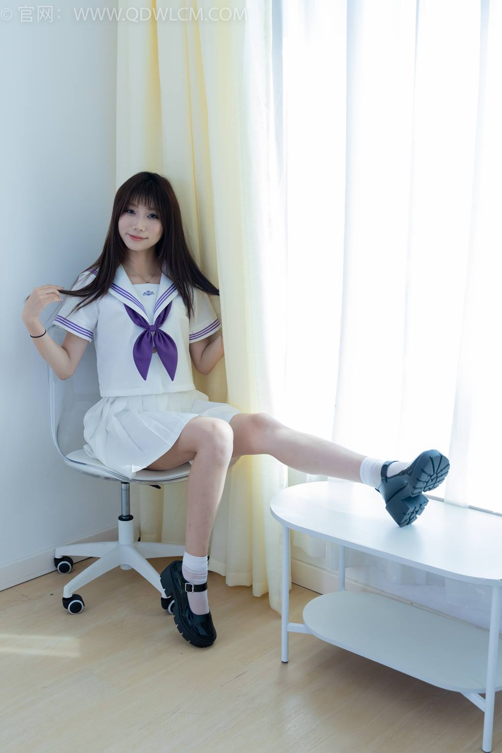 图片[50]-物恋传媒 NO.2427 泡泡-JK制服、皮鞋、短白丝[124P] – 速更版-美库