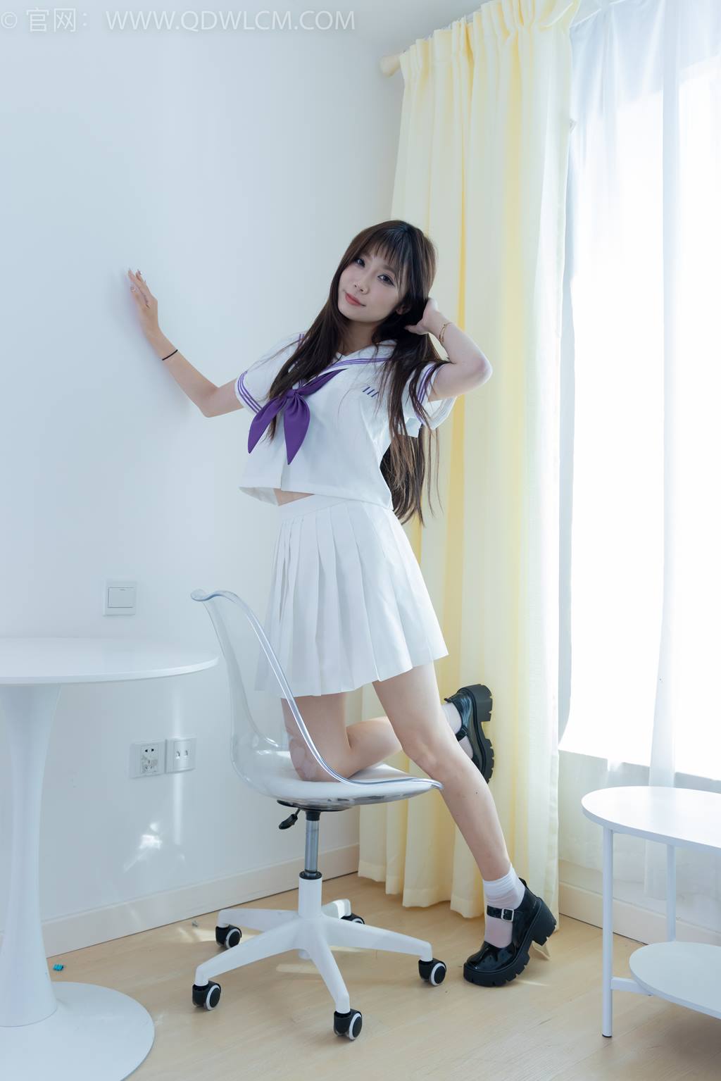 图片[57]-物恋传媒 NO.2427 泡泡-JK制服、皮鞋、短白丝[124P] – 速更版-美库